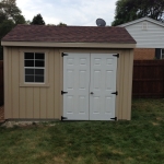 10x12 Gable  Racine WI 7' sides